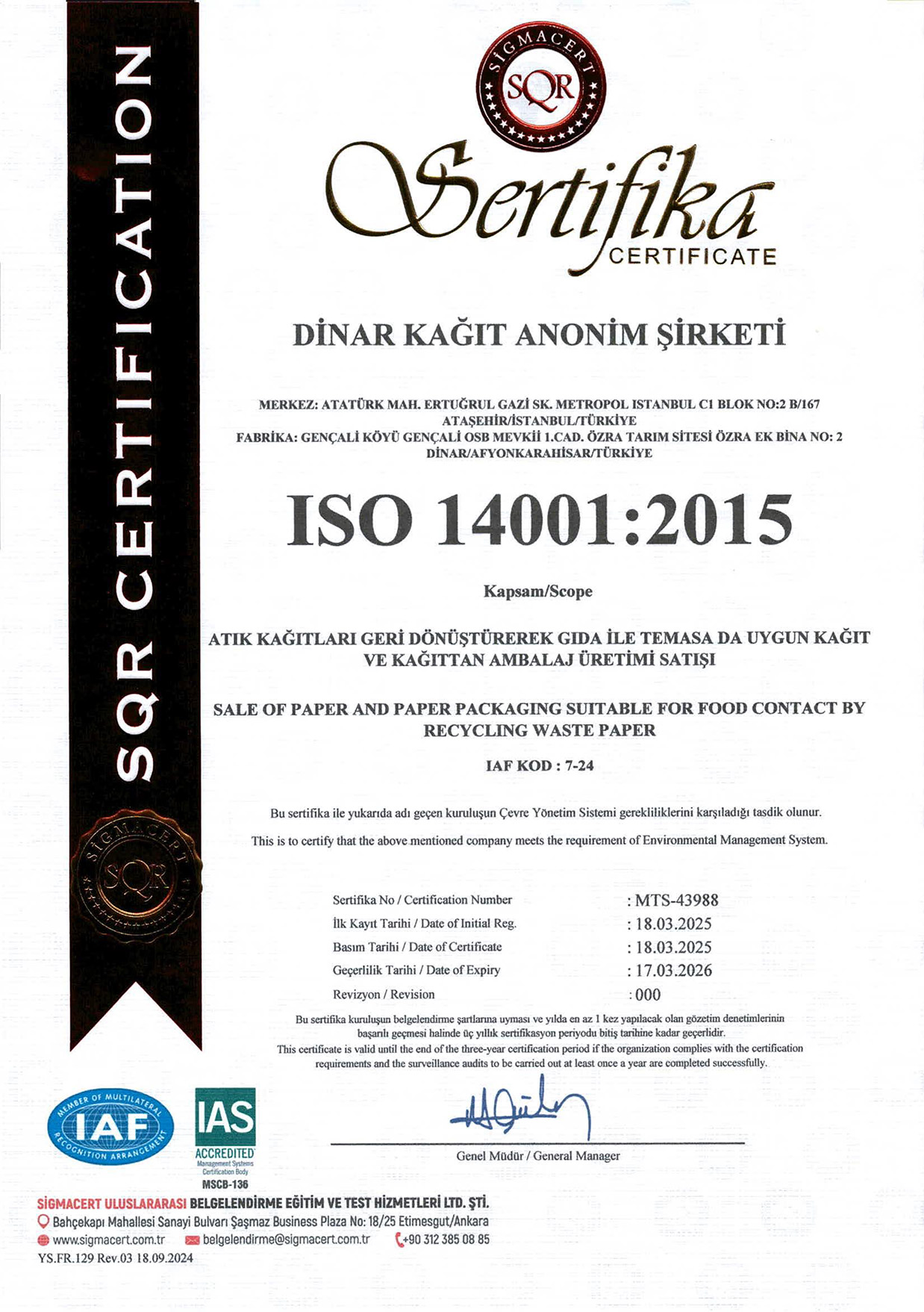 ISO 14001